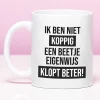 Mok Een beetje eigenwijs