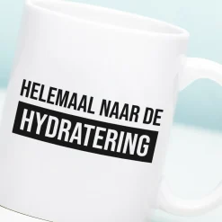 Mok Helemaal naar de hydratering