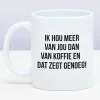 Mok Ik hou meer van jou dan van koffie