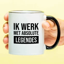 Mok Ik werk met absolute legendes
