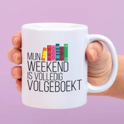 Mok Mijn weekend is volgeboekt