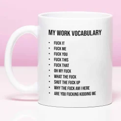 Mok My Work Vocabulary