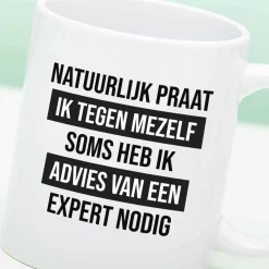 Mok Natuurlijk praat ik tegen mezelf