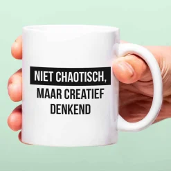 Mok Niet chaotisch, maar creatief denkend