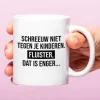 Mok Schreeuw niet tegen je kinderen