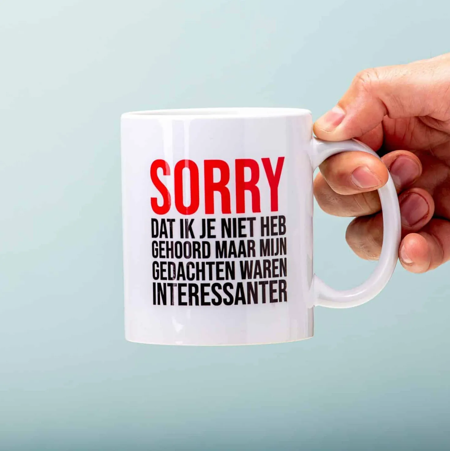 Mok Sorry dat ik je niet heb gehoord