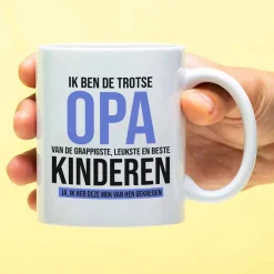 Mok Trots op de leukste kinderen – Opa