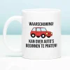 Mok Waarschuwing! Kan over auto’s beginnen te praten!