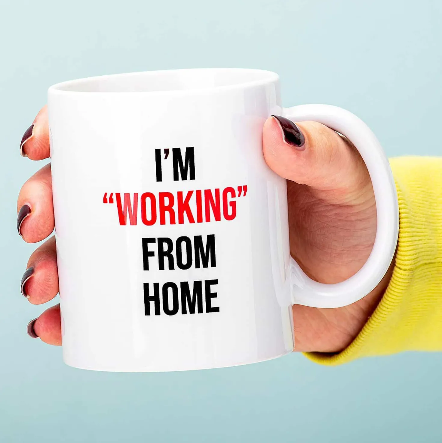 Mok “Working” From Home