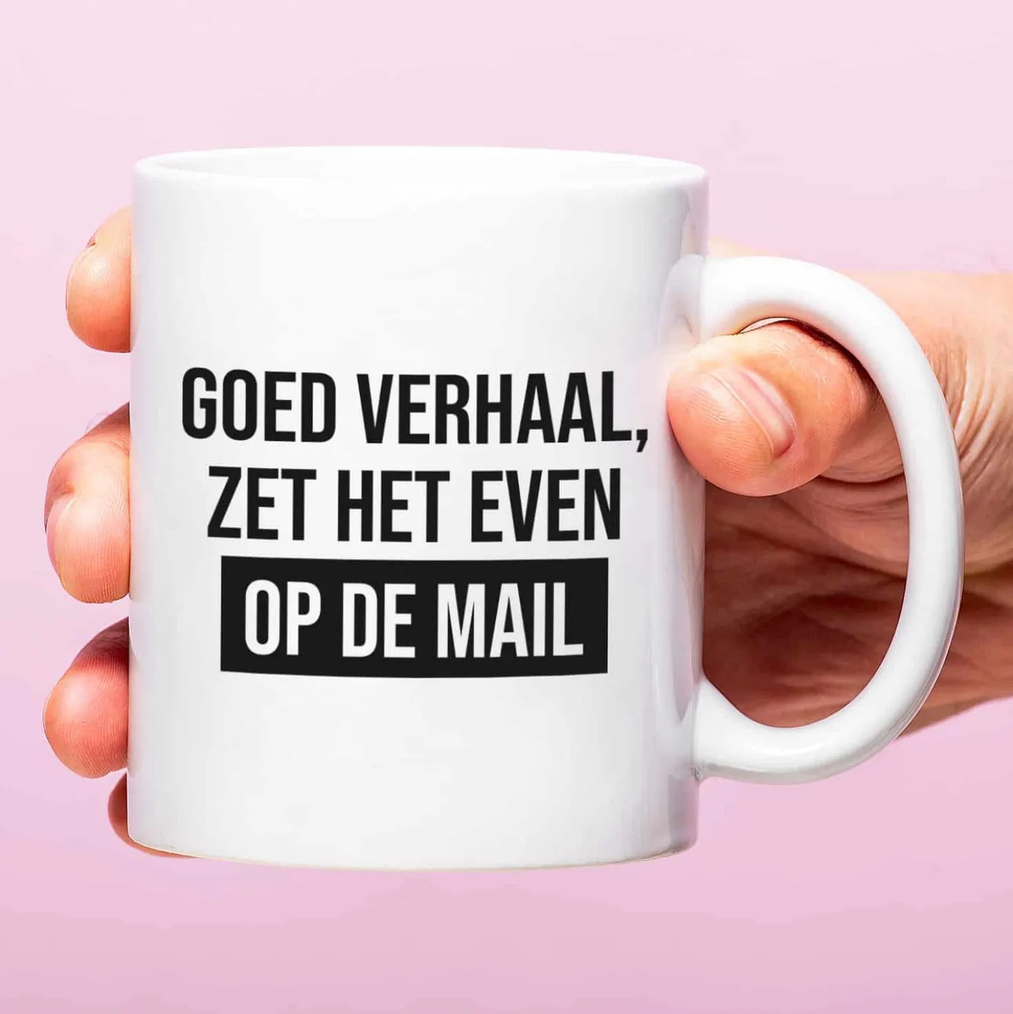 Mok Zet het even op de mail