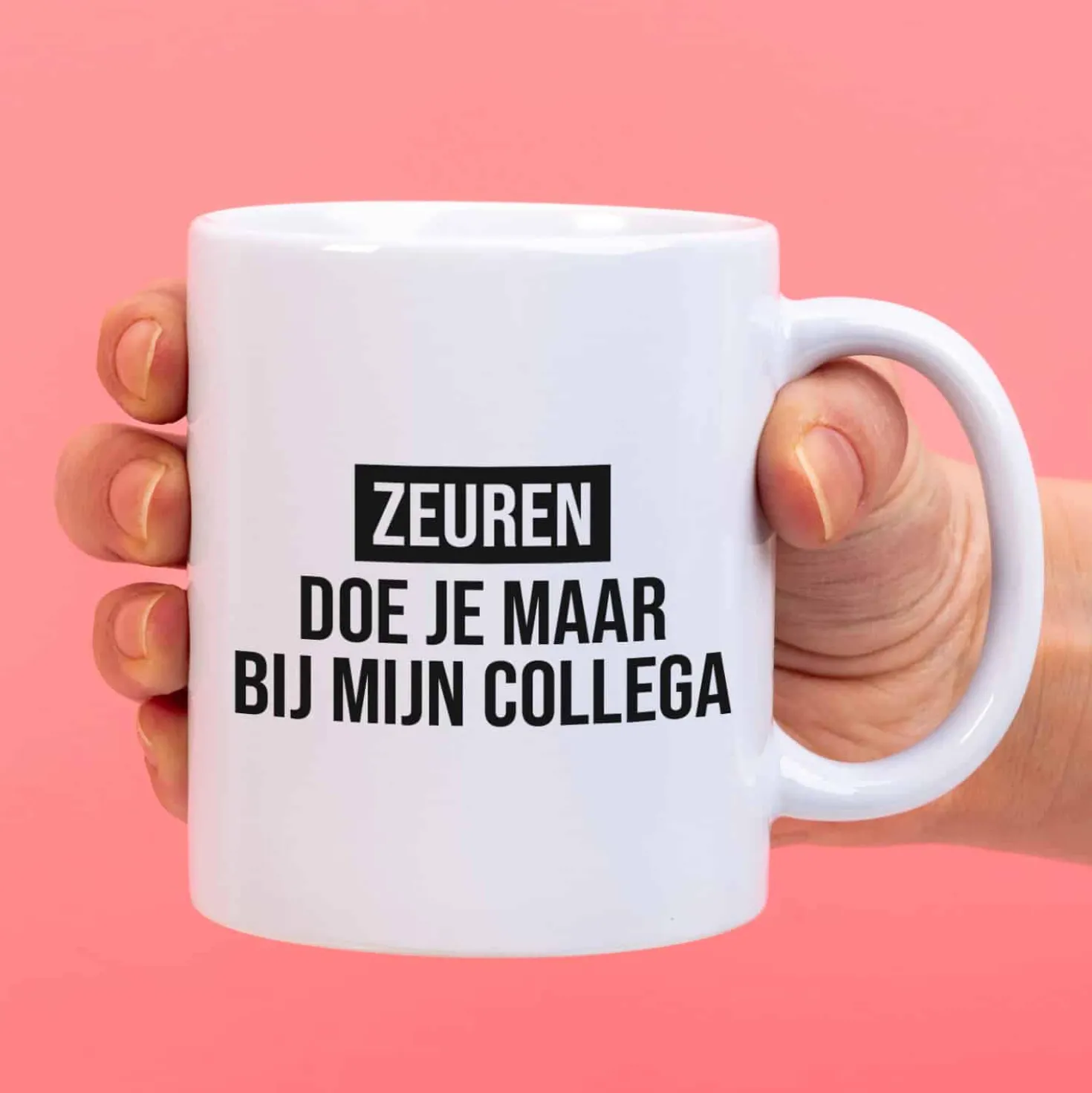 Mok Zeuren doe je maar bij mijn collega