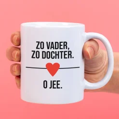 Mok Zo vader, zo dochter