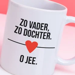 Mok Zo vader, zo dochter