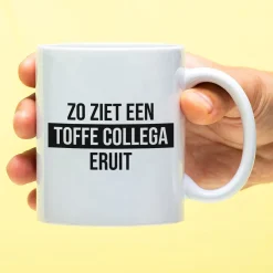Mok Zo ziet een toffe collega eruit