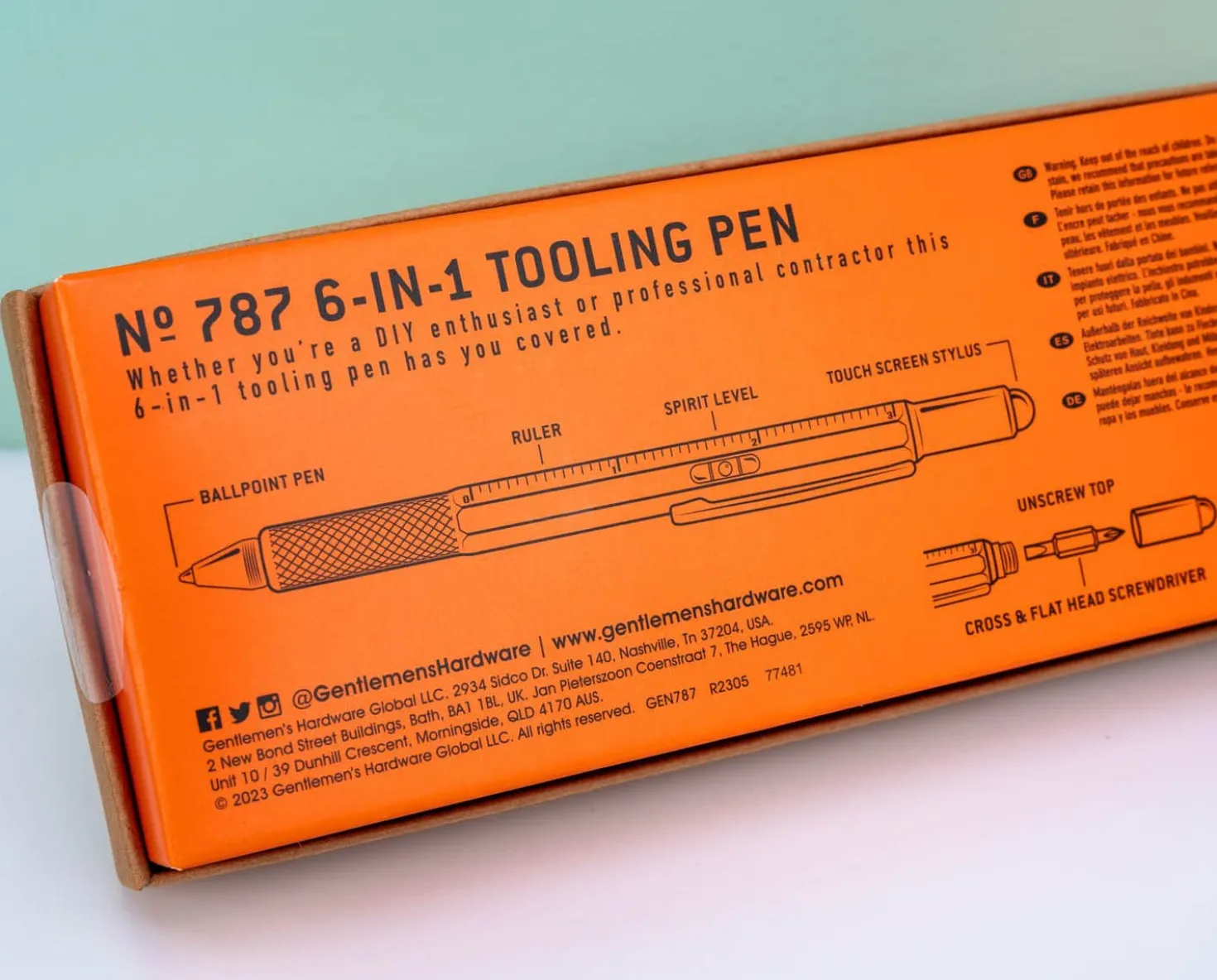Multitool pen met stylus