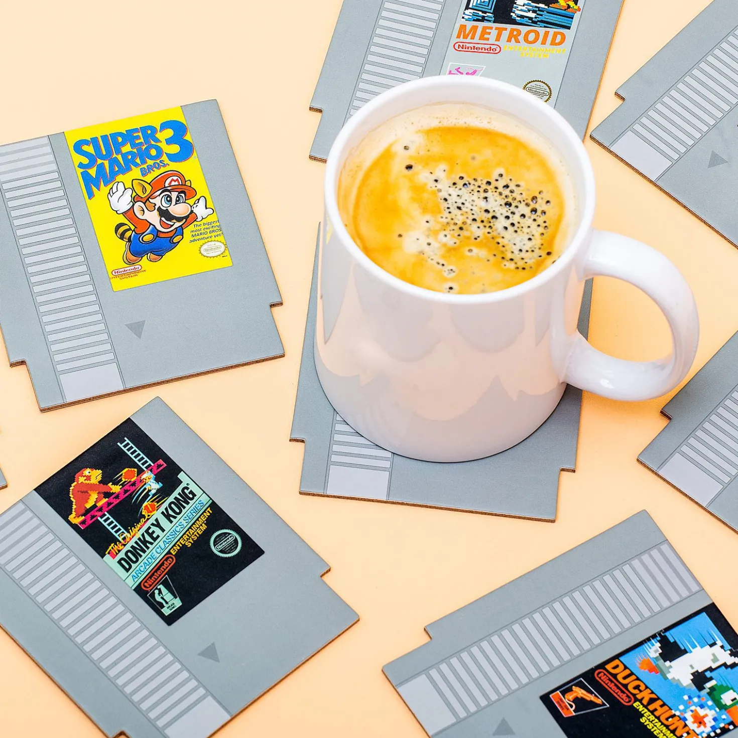 Nintendo NES onderzetters (set van 8)