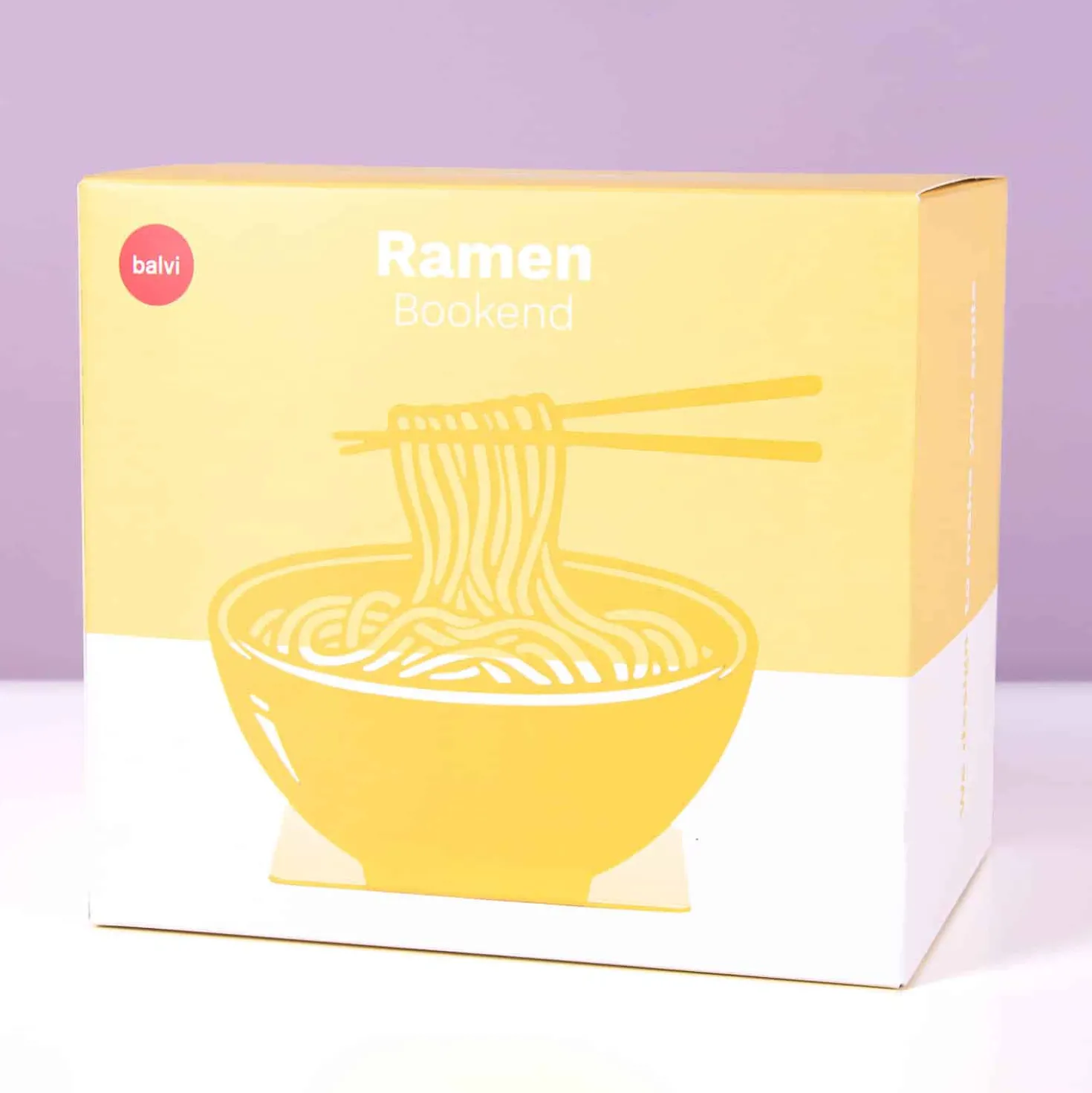 Noodles boekensteun