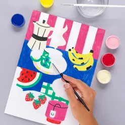 Paint-by-number set Ontbijt