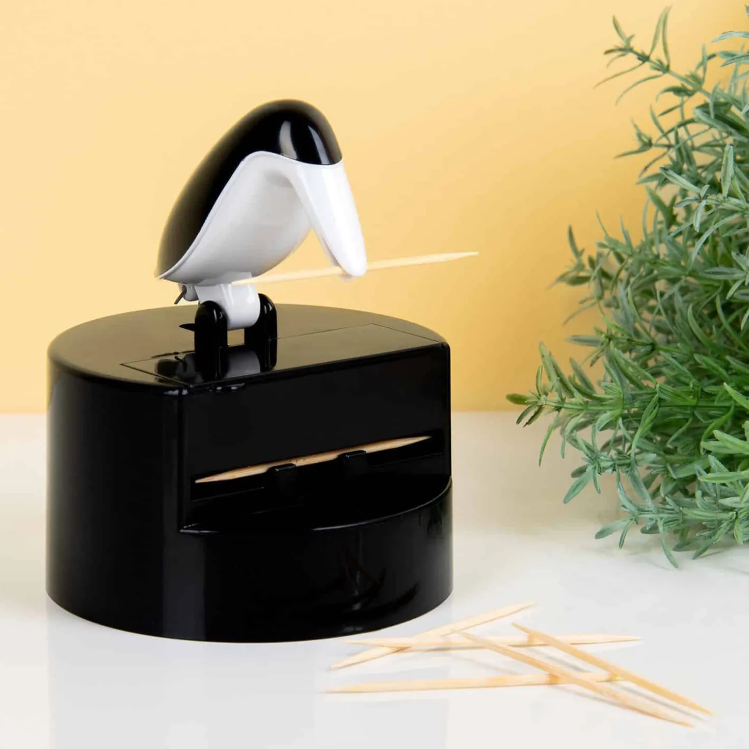 Pelikaan cocktailprikkerhouder