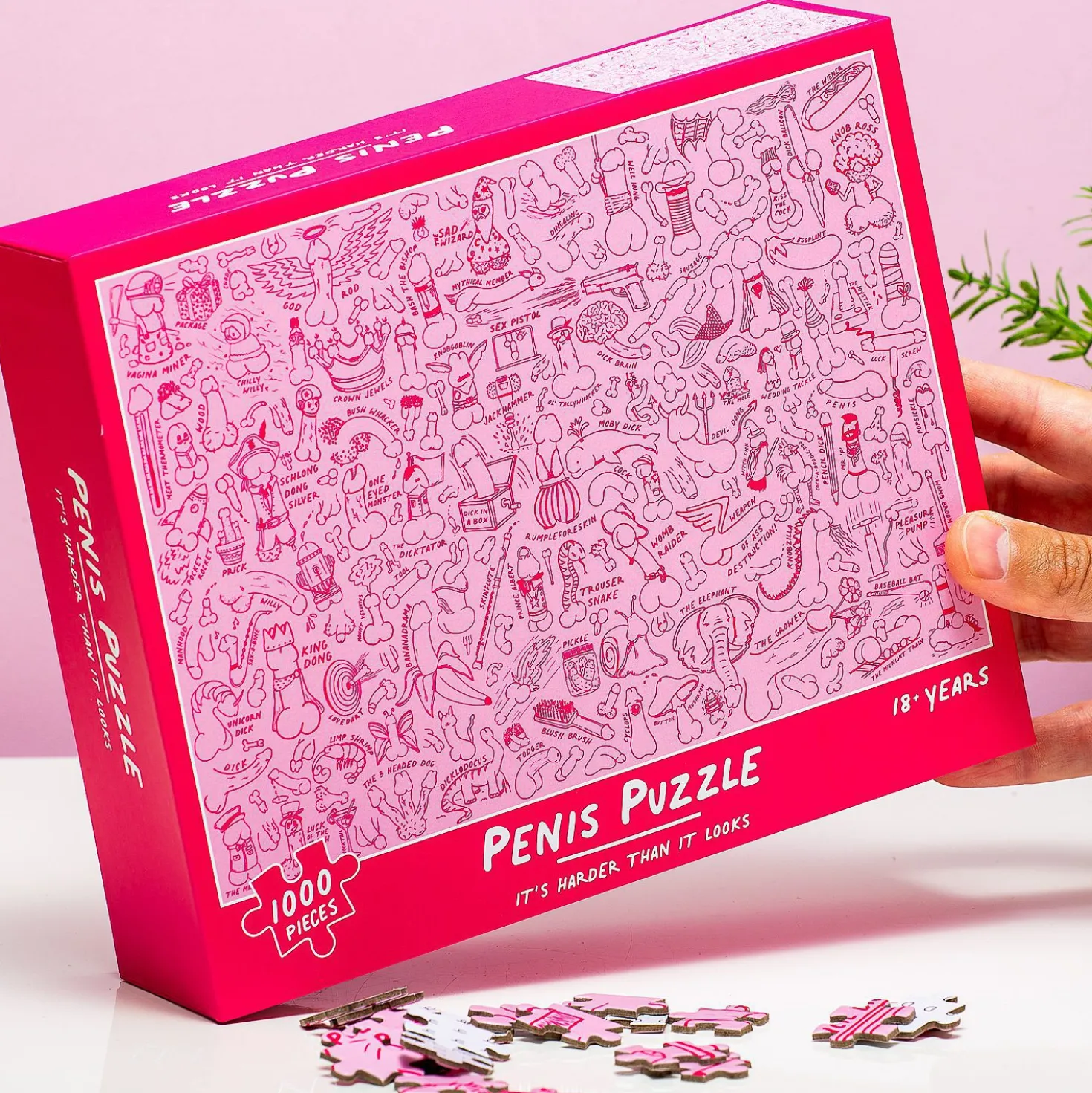 Penis puzzel (1000 stukjes)