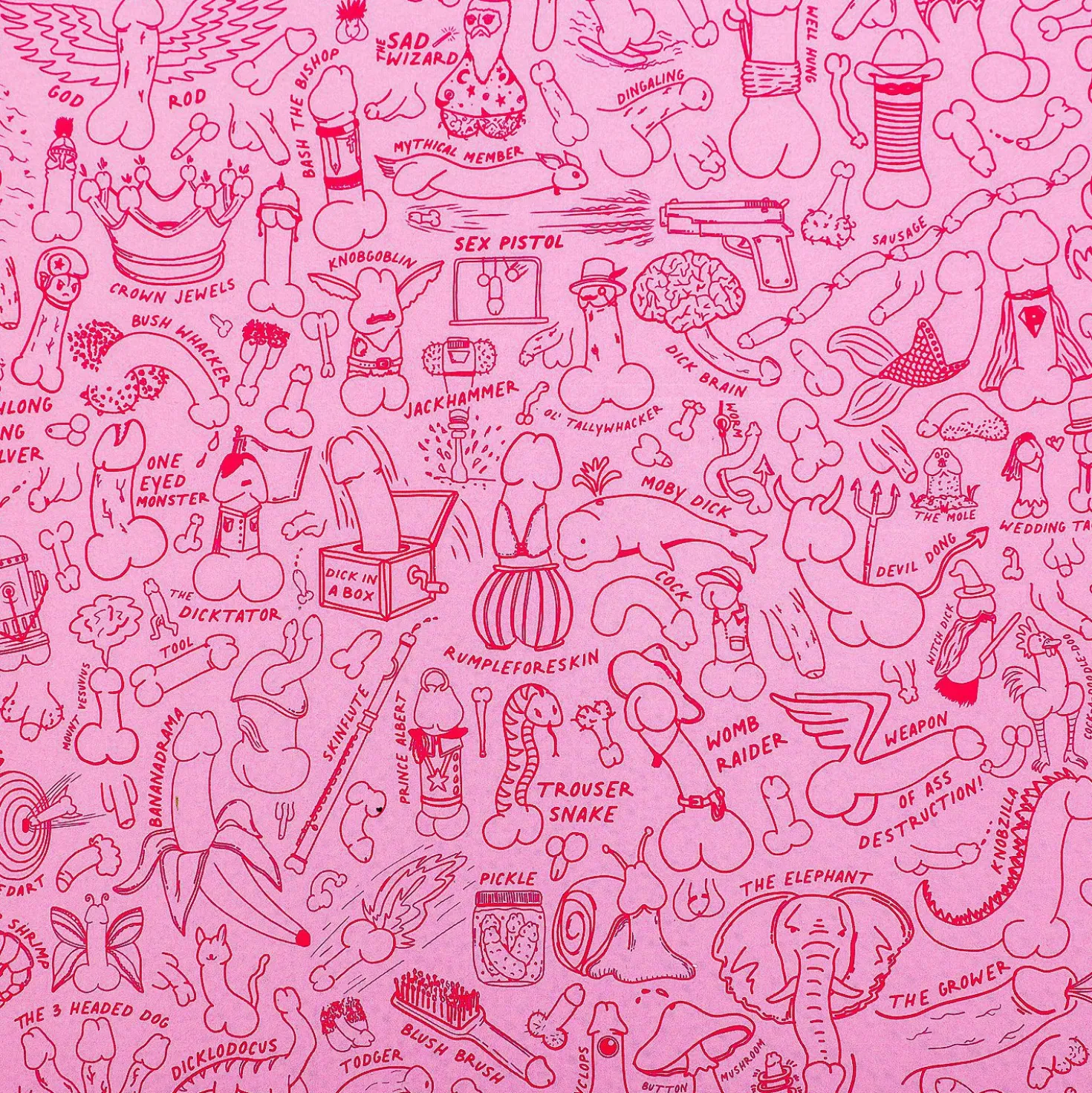 Penis puzzel (1000 stukjes)