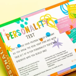 Personality test kaarten