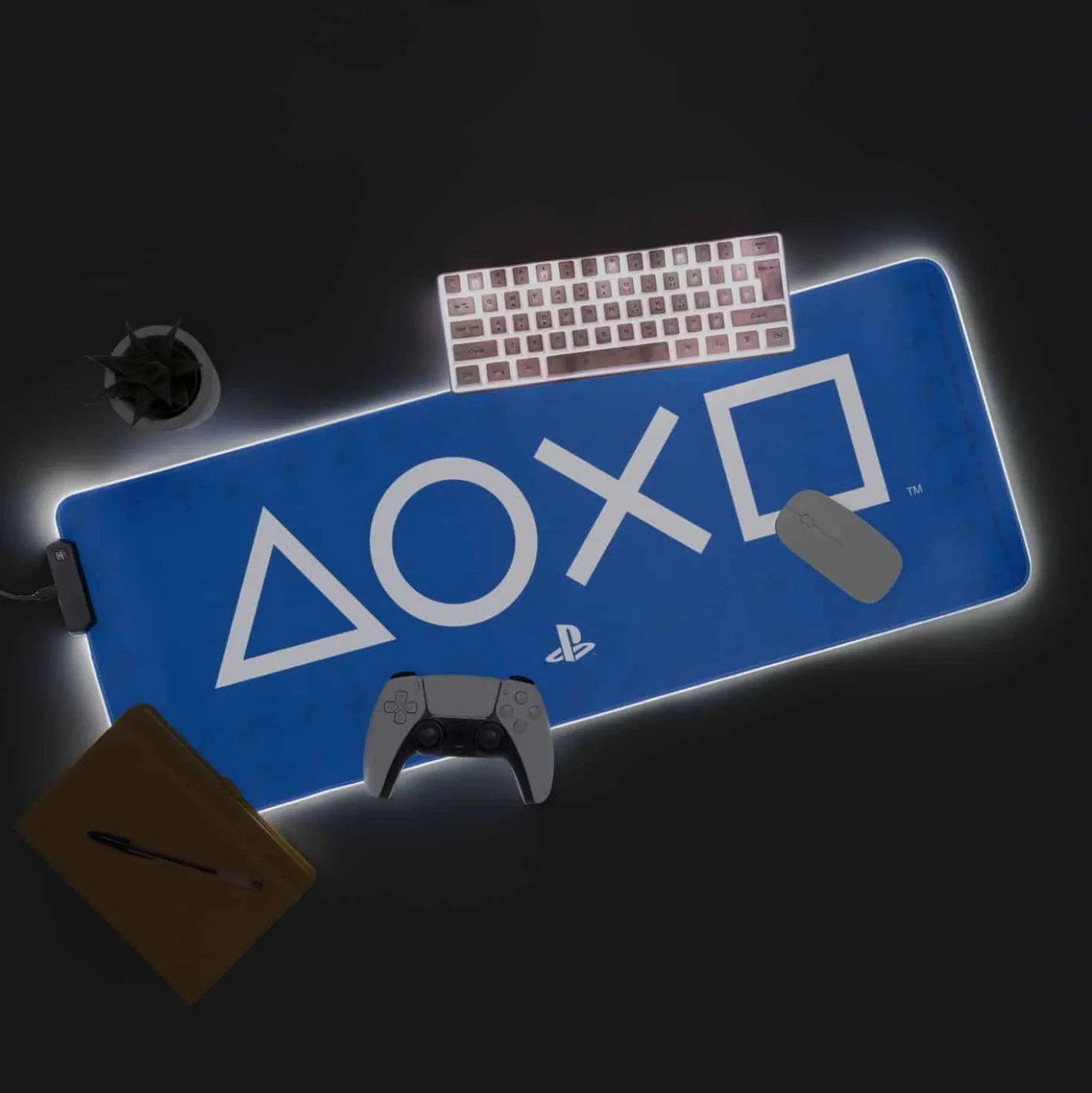 PlayStation Lichtgevende bureauonderlegger