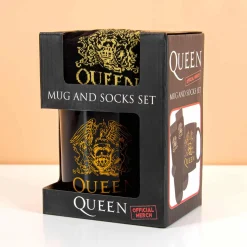 Queen mok en sokken cadeauset
