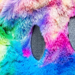 Regenboog smiley warmtekussen