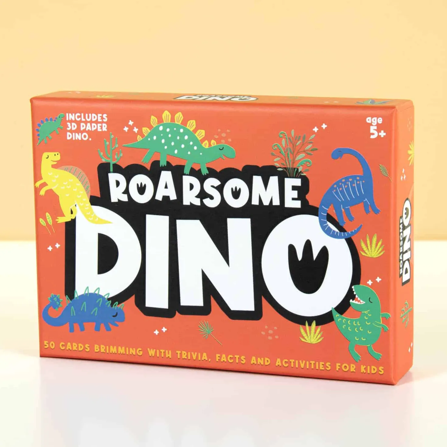 Roarsome Dino triviakaarten voor kids