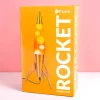 Rocket lavalamp oranje geel gradient