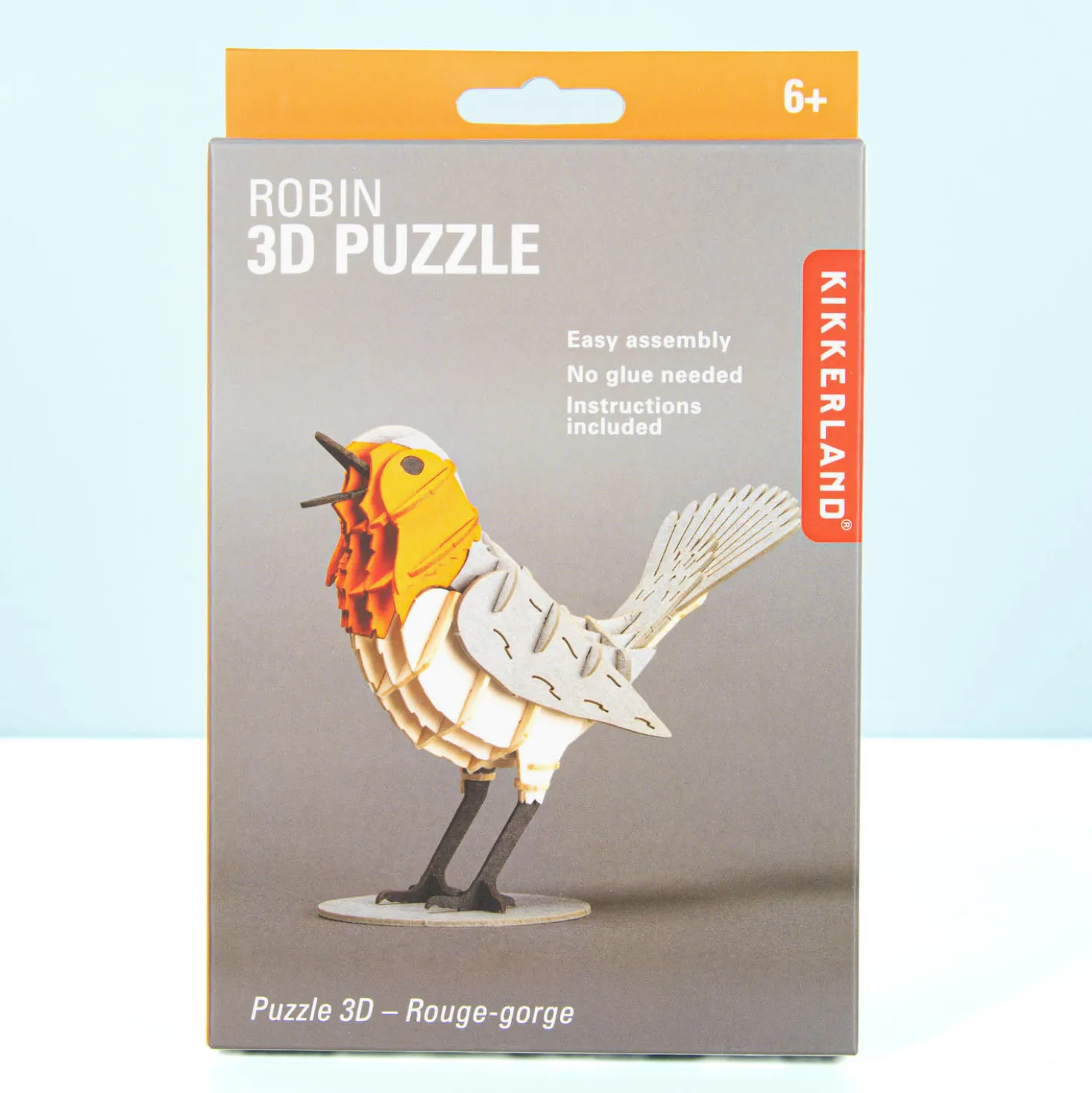 Roodborstje 3D puzzel
