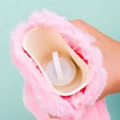 Roze kruik met ogen
