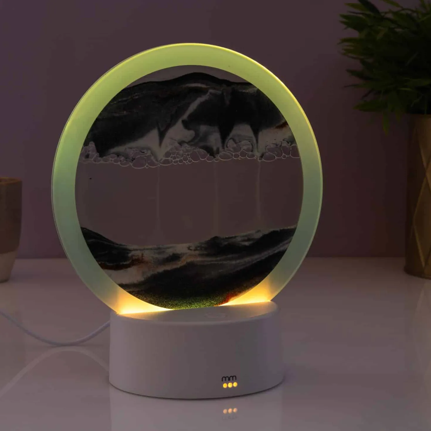 Sandscape lamp