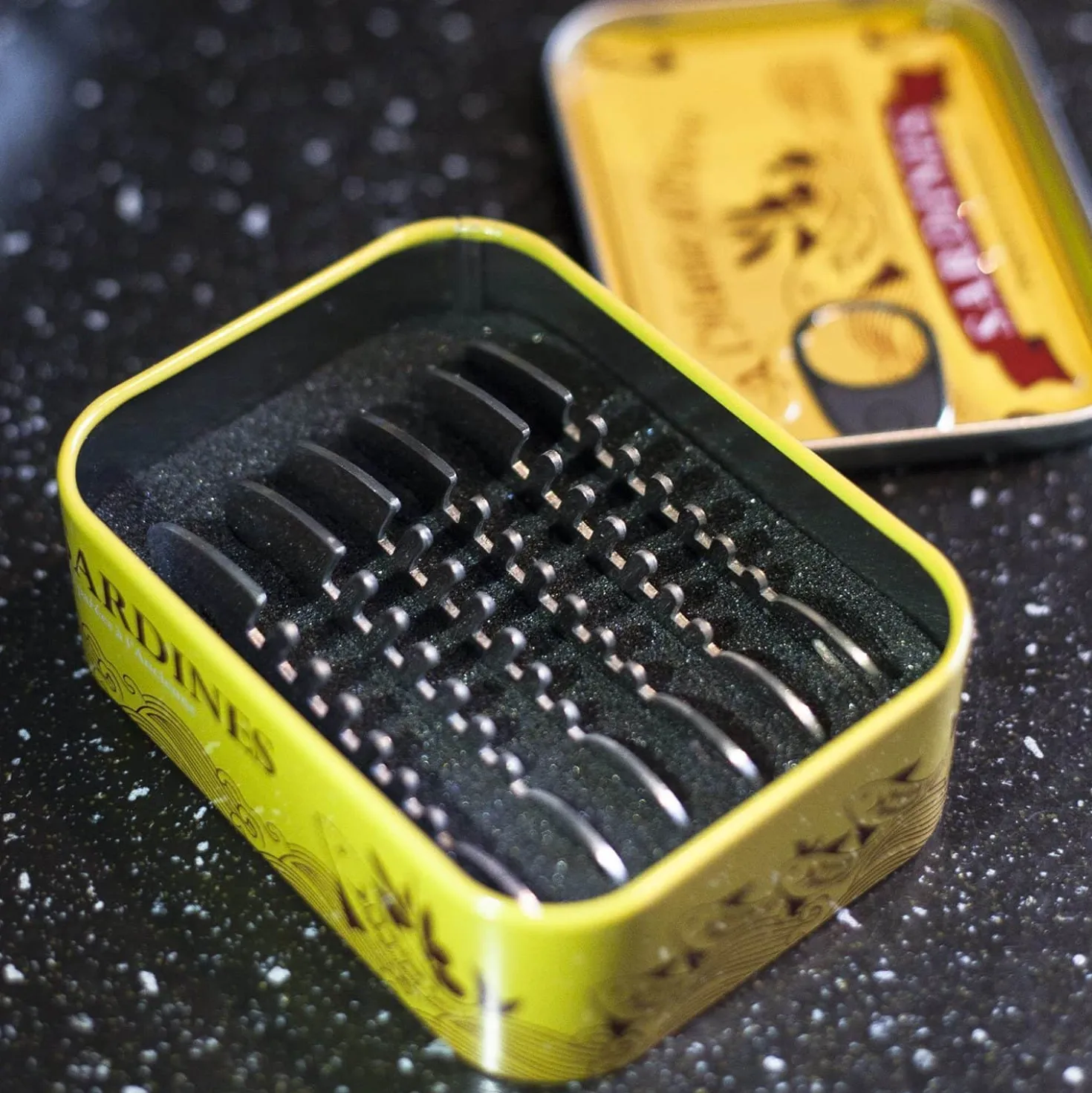 Sardines snackvorkjes (set van 6)