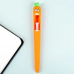 Schreeuwende wortel pen