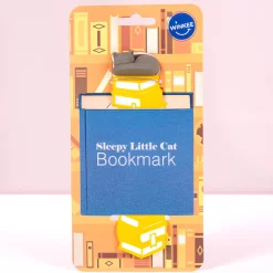 Slapende kat boekenlegger