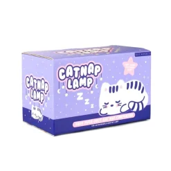 Slapende kat nachtlampje