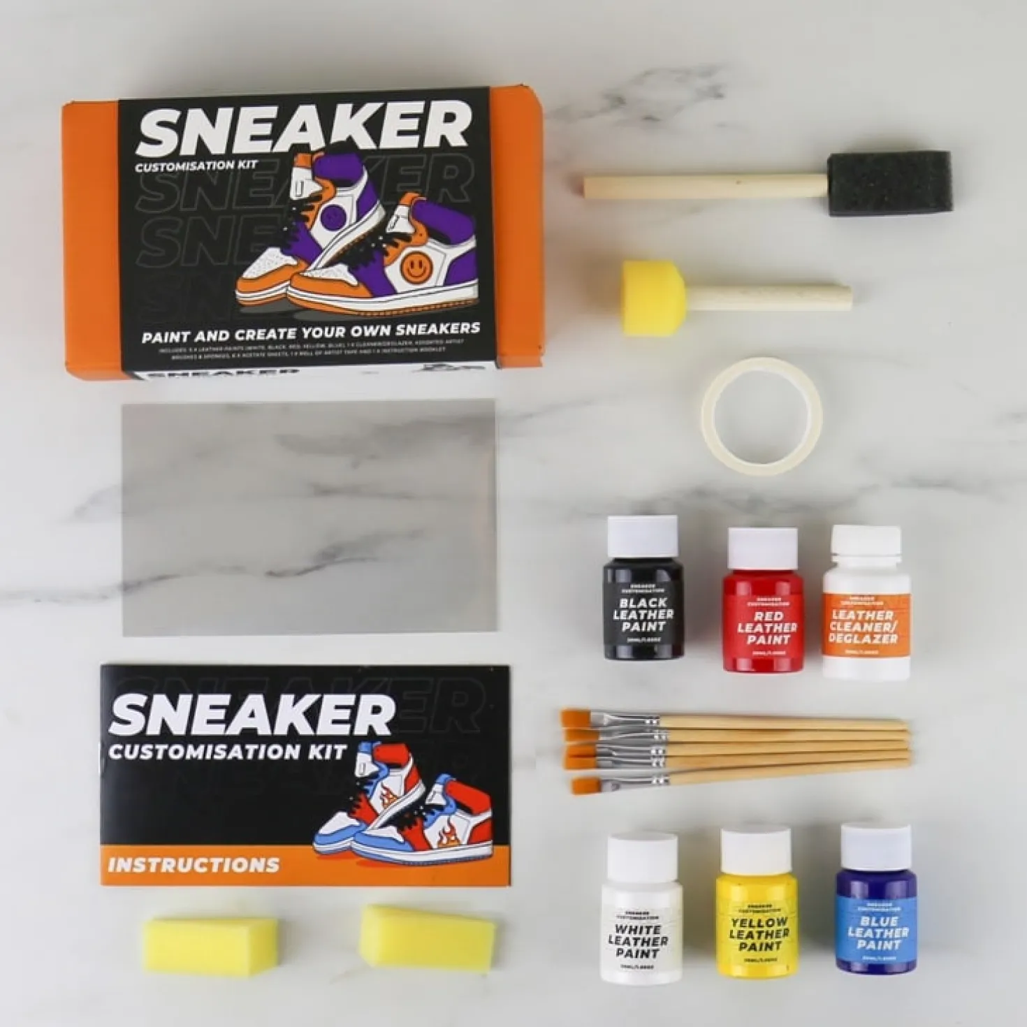 Sneaker customization kit