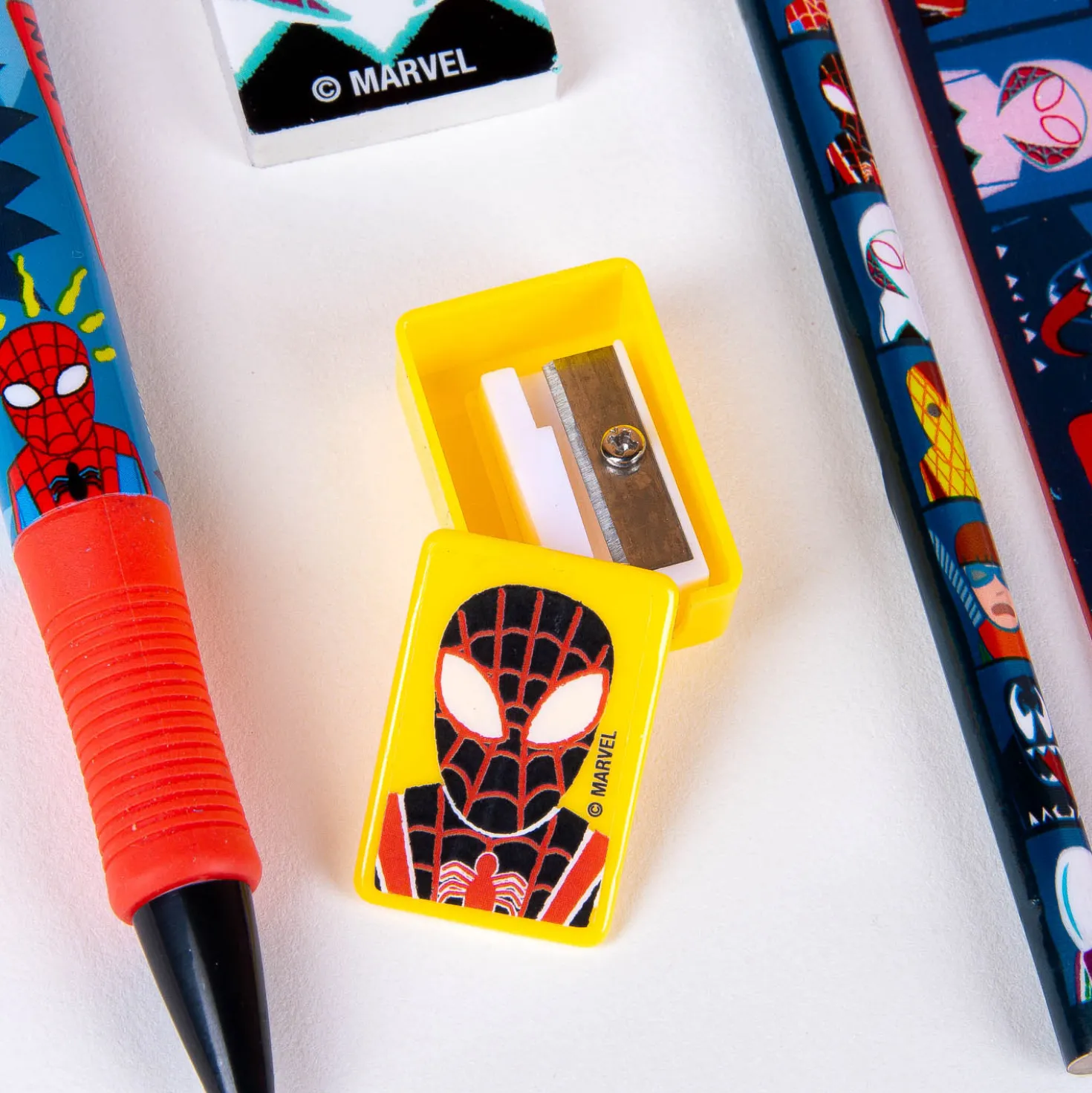 Spiderman schoolset (set van 5)