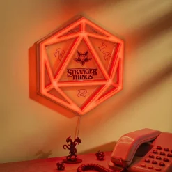 Stranger Things D20 neon muurlamp