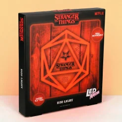 Stranger Things D20 neon muurlamp