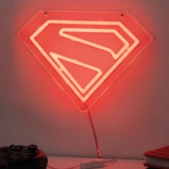 Superman schild neon muurlamp