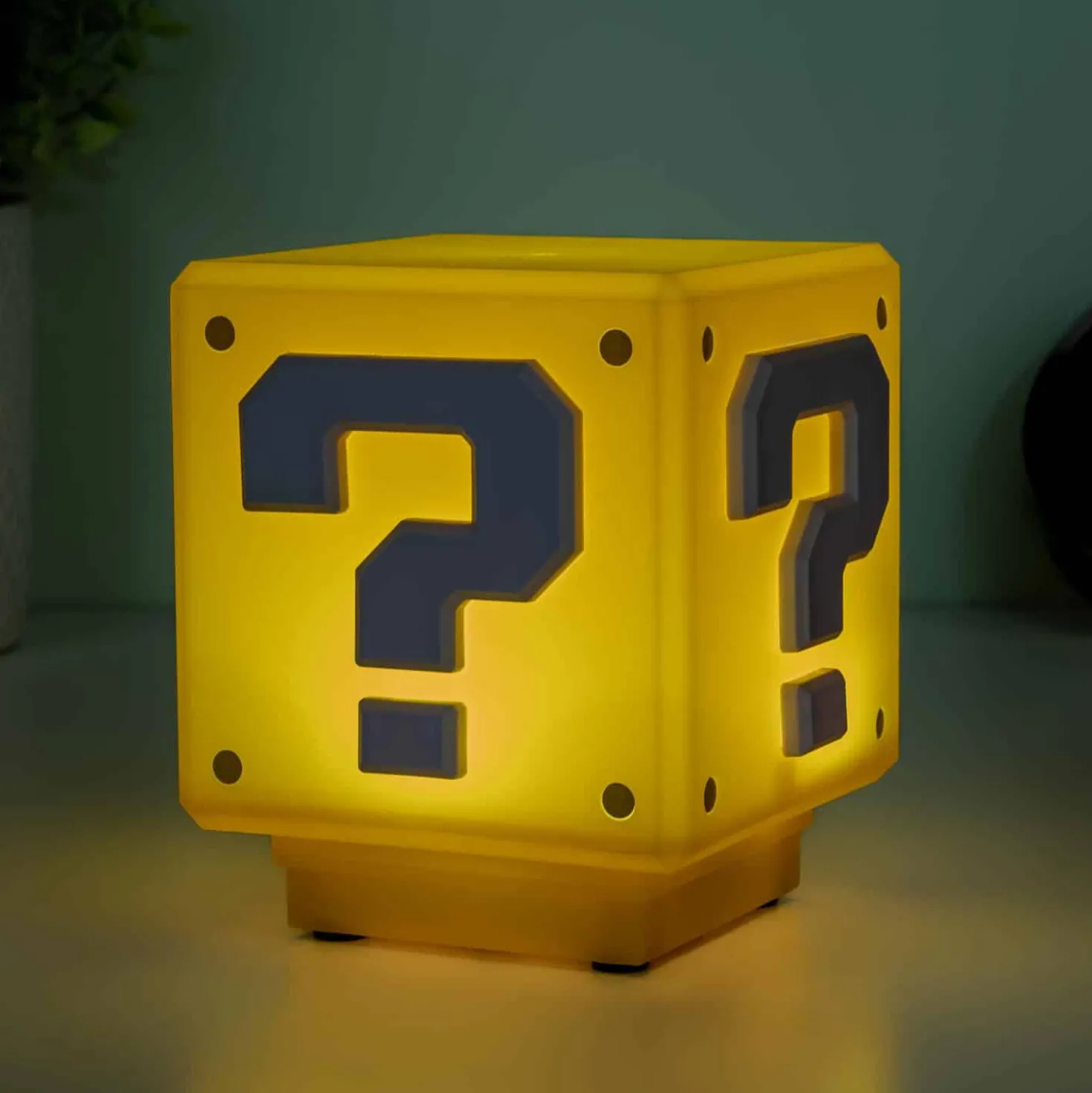 Super Mario Mini Question Block lamp