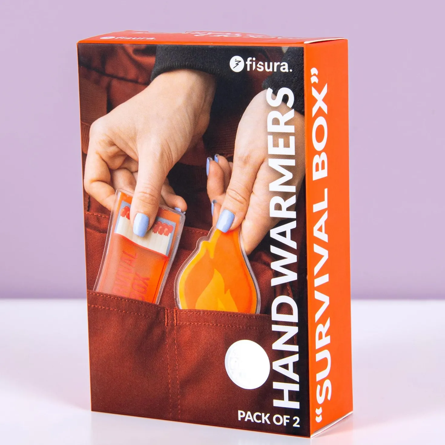 Survival box handverwarmers (set van 2)
