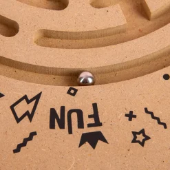 Teamwork doolhof van hout