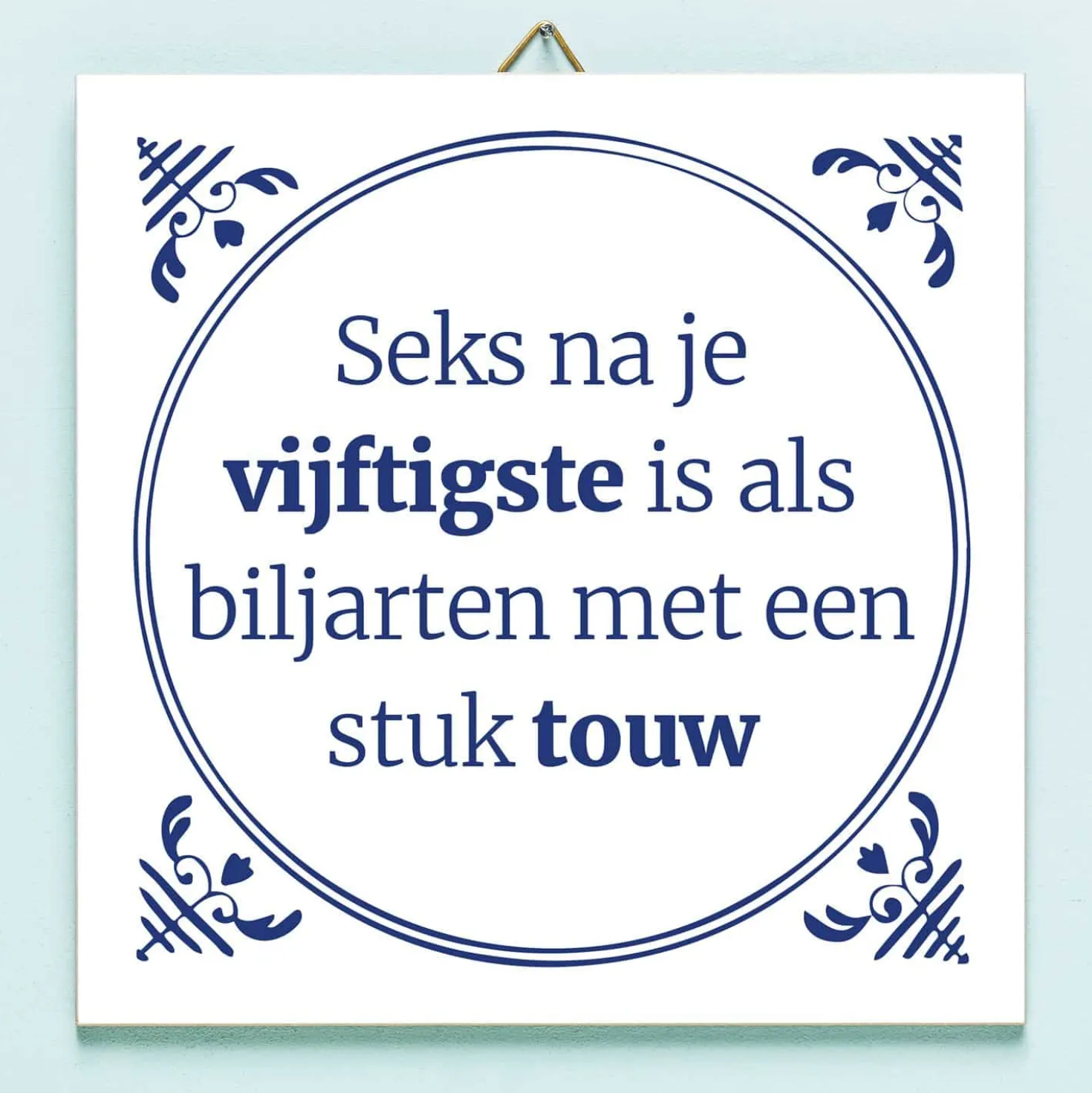 Tegeltje Seks na je vijftigste