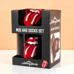 The Rolling Stones mok en sokken cadeauset