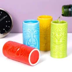 Tiki shotglaasjes (set van 4)