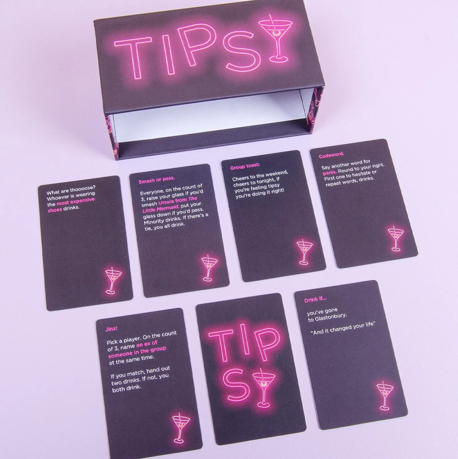 Tipsy drankspel (Engelse editie)
